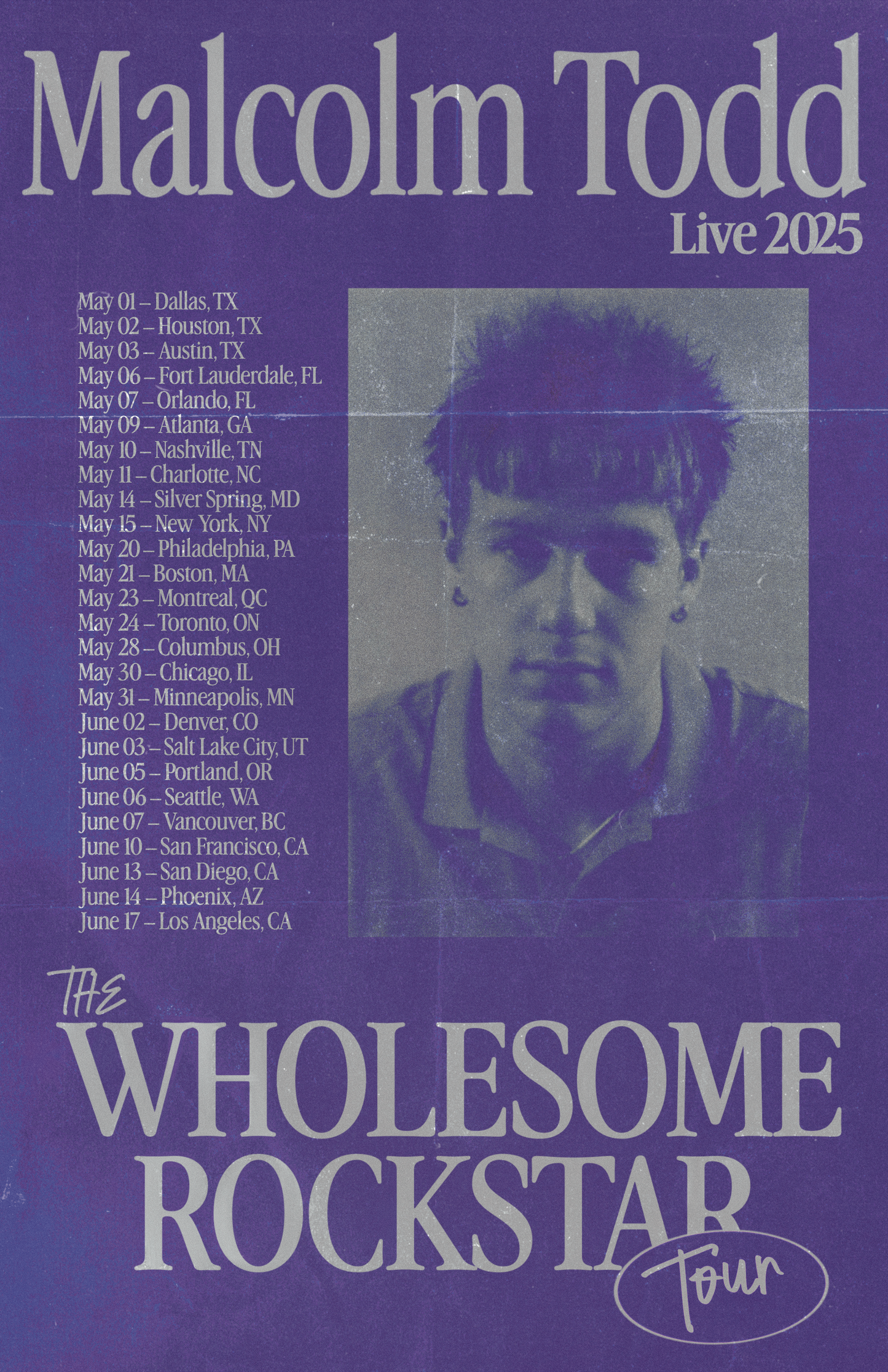 “WHOLESOMEROCKSTAR” Poster