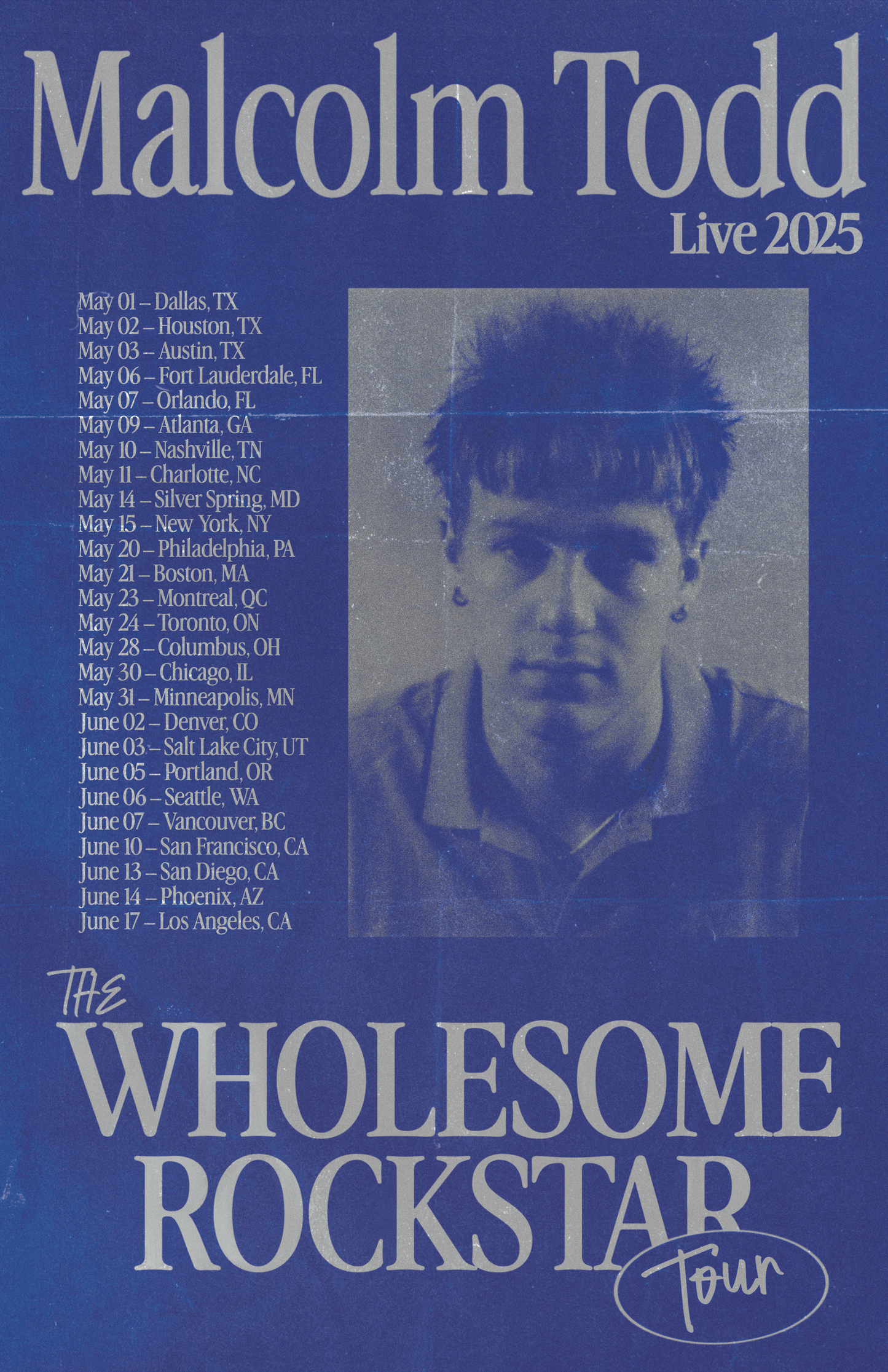 “WHOLESOMEROCKSTAR” Poster